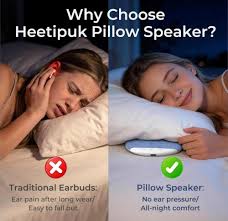Bluetooth Pillow Speaker for Sleeping (Pack of 1)